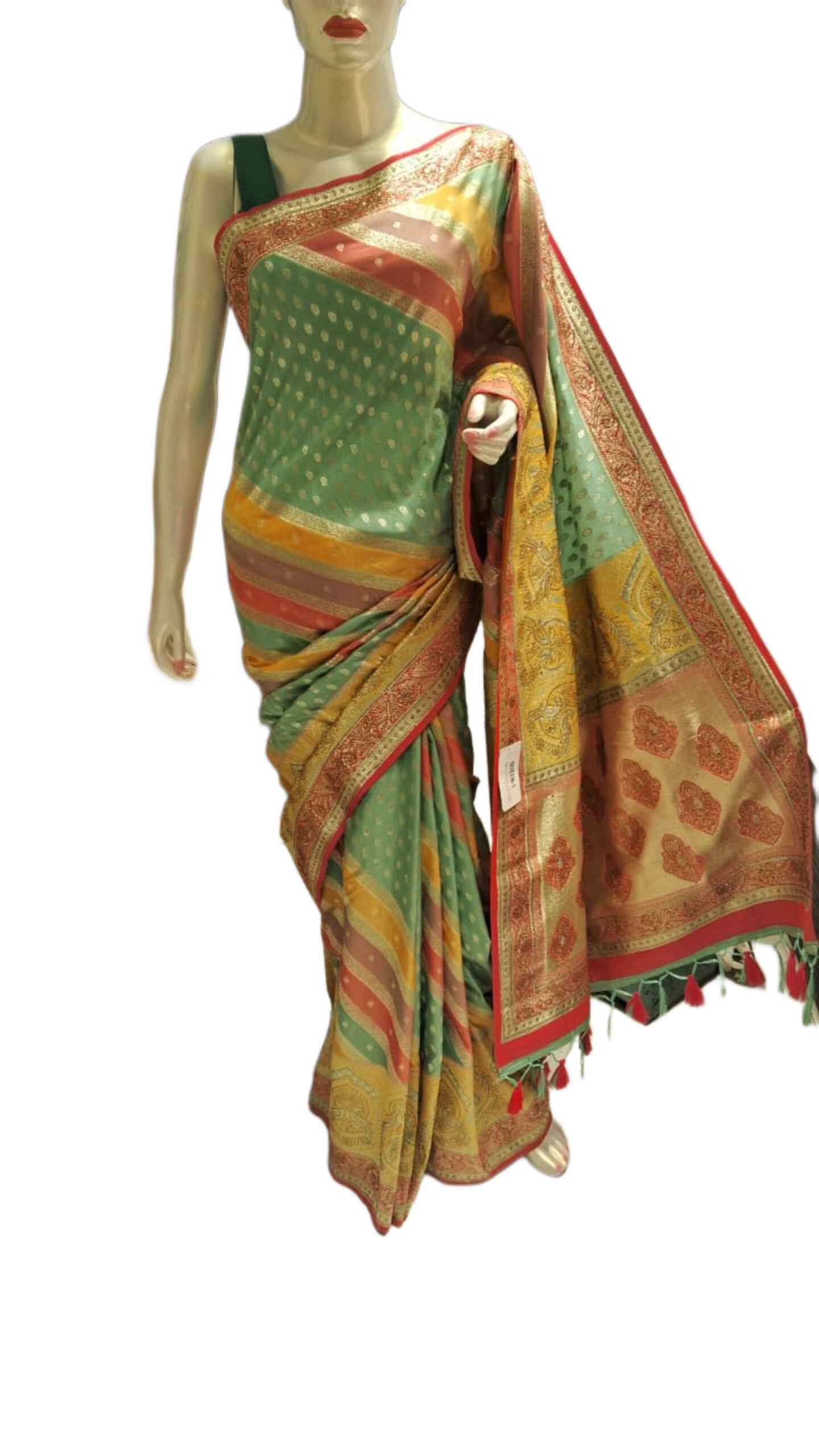 Premium Silk Saree Swarovski Diamond Work