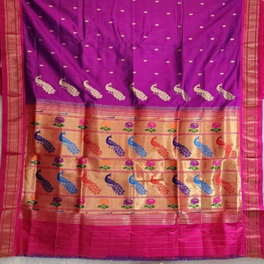 Peacock Saree