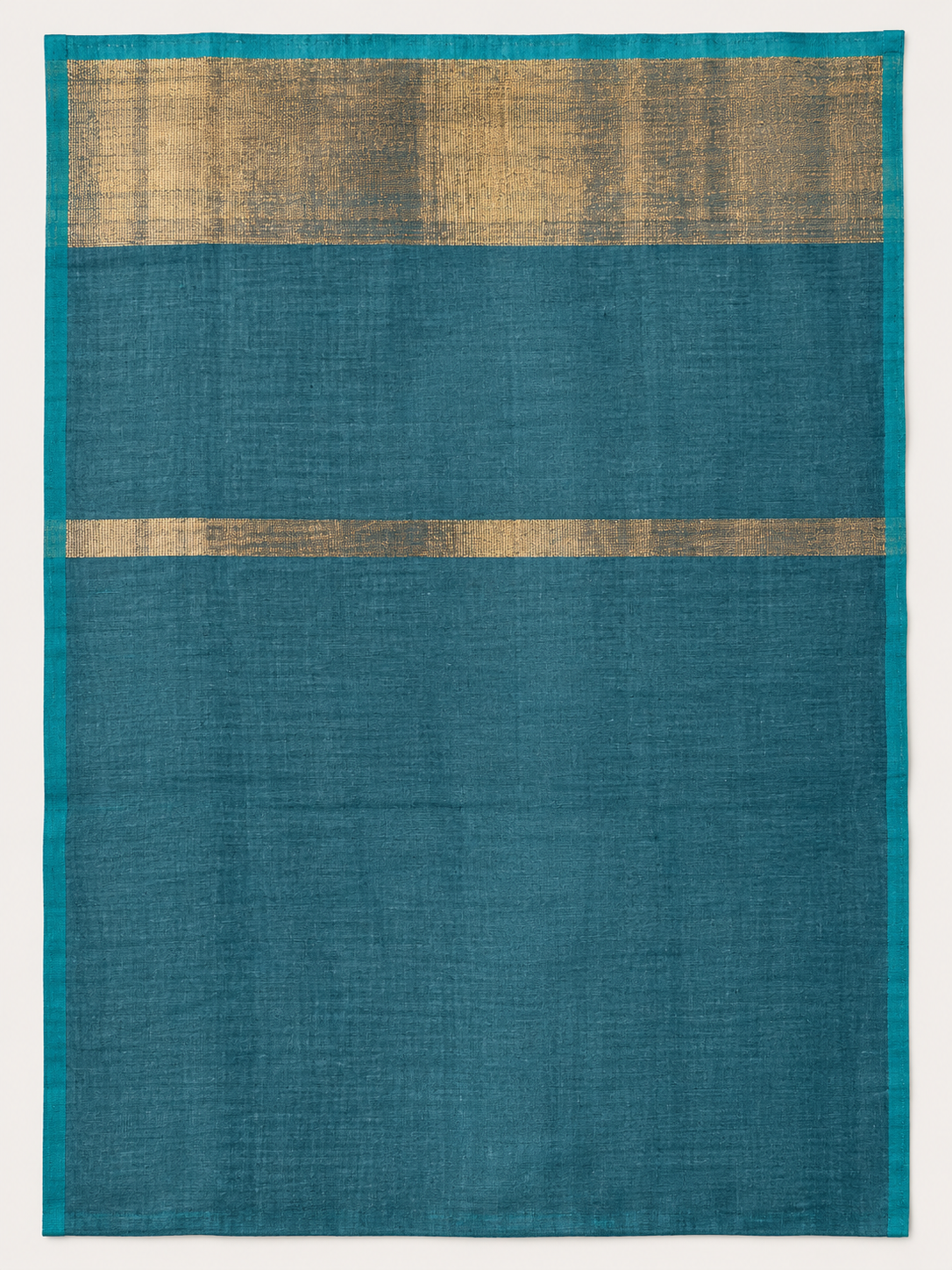 Cotton Semi Patola Saree with Unstitched Blouse Material - Image 3